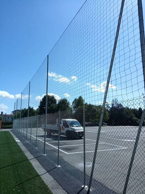 Recycled polyethylene net 130x130 The robust, affordable and sustainable sports net