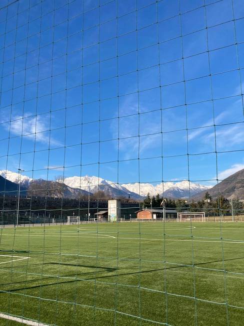 Recycled polyethylene net 130x130 The robust, affordable and sustainable sports net