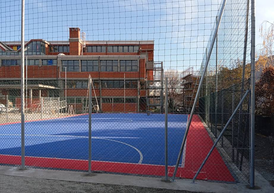 Recycled polyethylene net 130x130 The robust, affordable and sustainable sports net