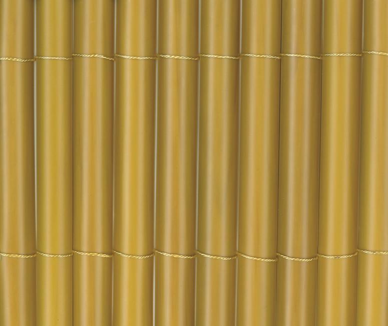 Rio beige Single face synthetic reed screening