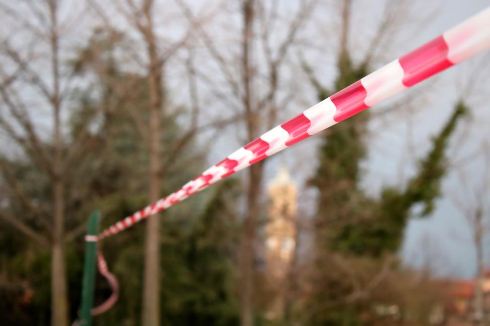 Ruban de signalisation La sécurité avant tout