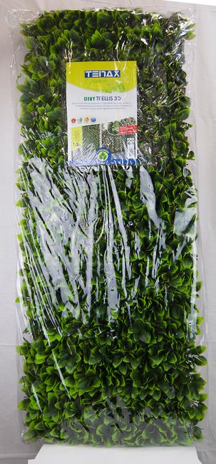 Divy 3D Trellis Haie synthétique avec treillis en PVC