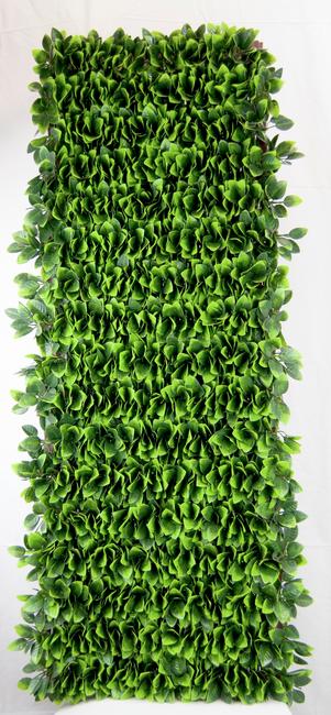 Divy 3D Trellis Haie synthétique avec treillis en PVC