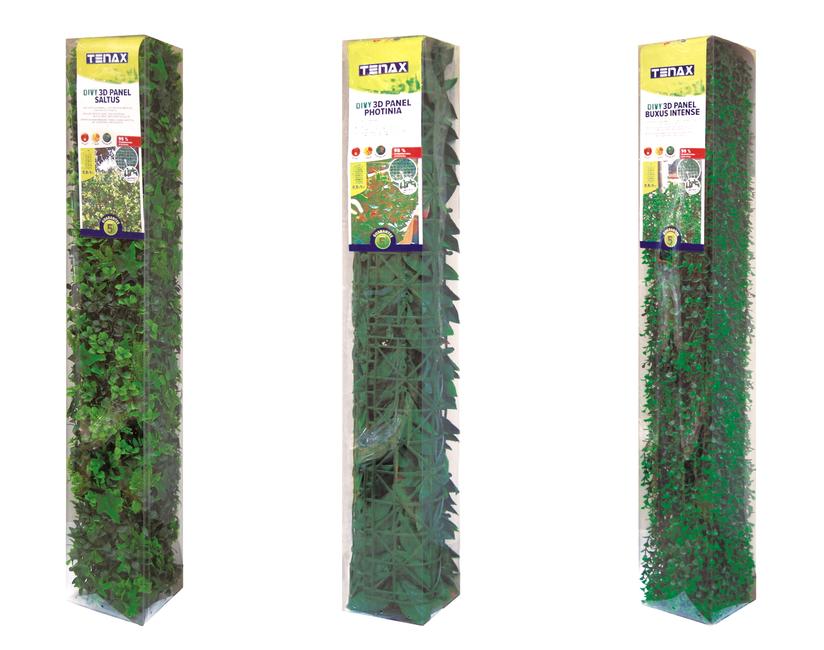 Divy 3D Panel Buxus Haie synthétique en feuilles de buis en modules à composer