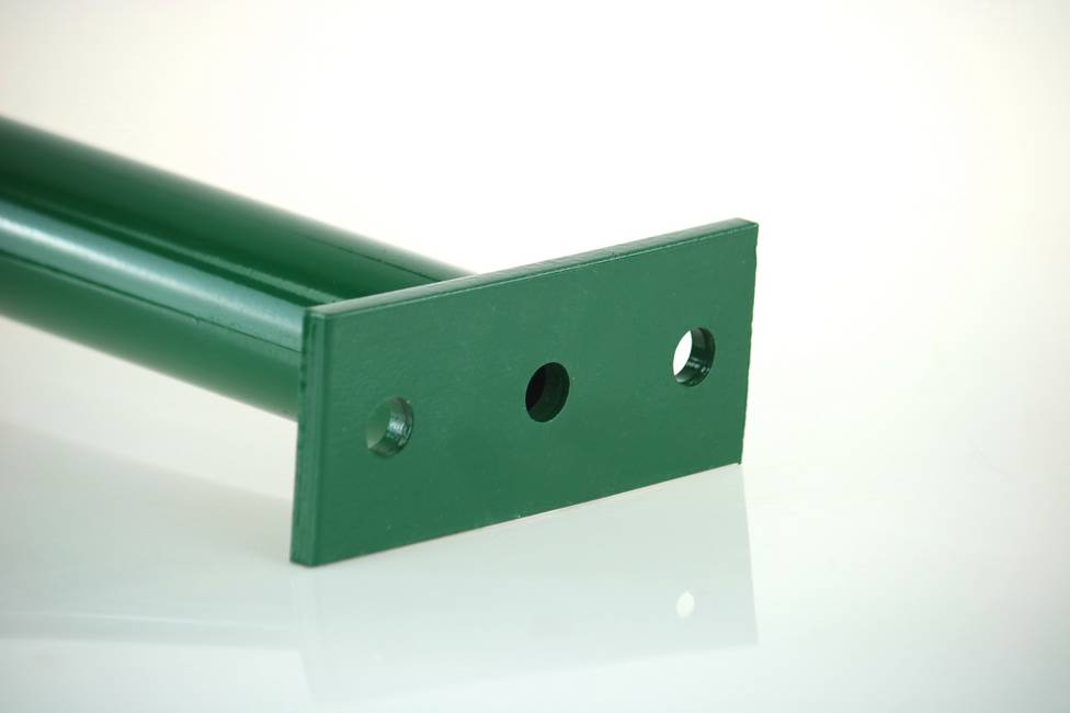 Poteau Tubolario vert à sceller Pour panneau Classic 2000 et pas seulement!