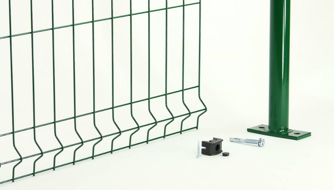 20 mt kit Classic 2000 green panels with polypropylene fixing Easy and cost-effective