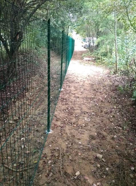 Vortek T 30 The ground screw 30x30 T-post support