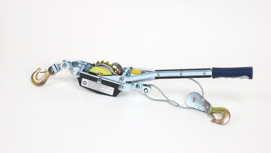 Cable winch Net tensioning ratchet winch