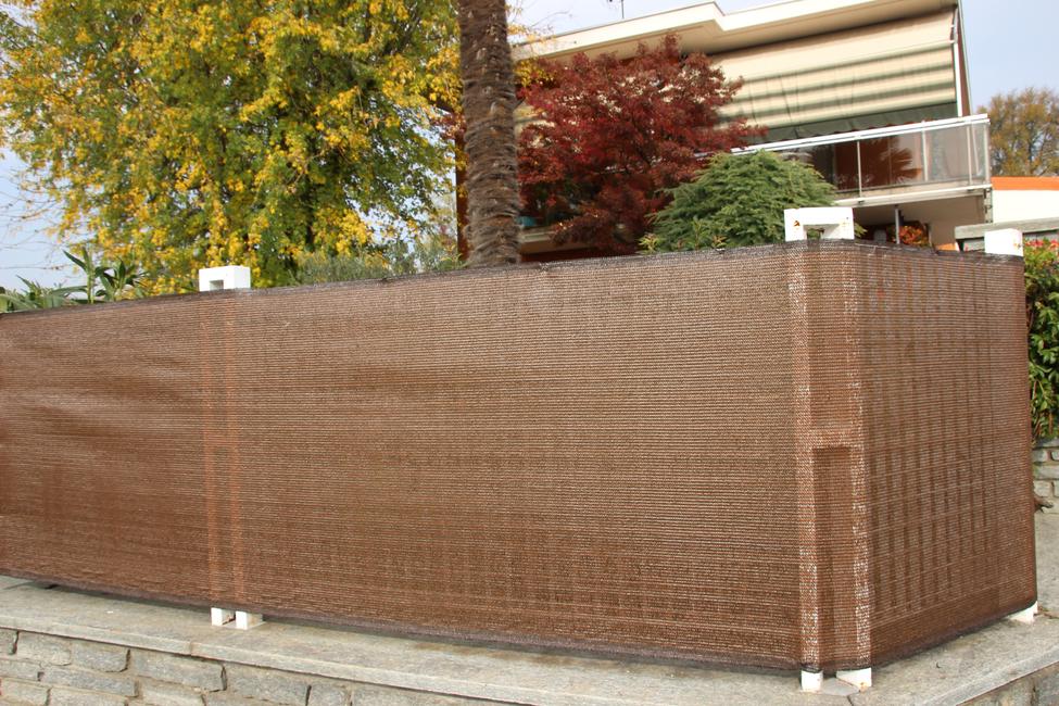 Soleado Corten Filet d'ombrage marron trendy et exclusif