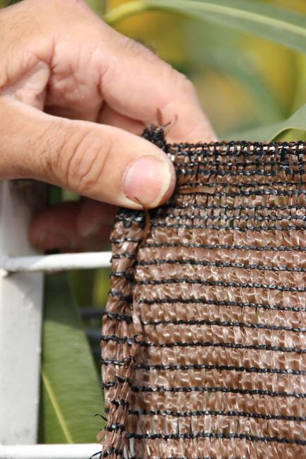 Soleado Corten Trendy and exclusive woven shading net