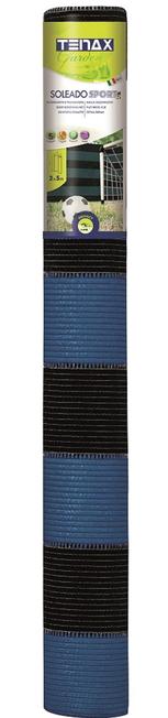 Soleado Sport black and blue  Bi-coulour striped screening