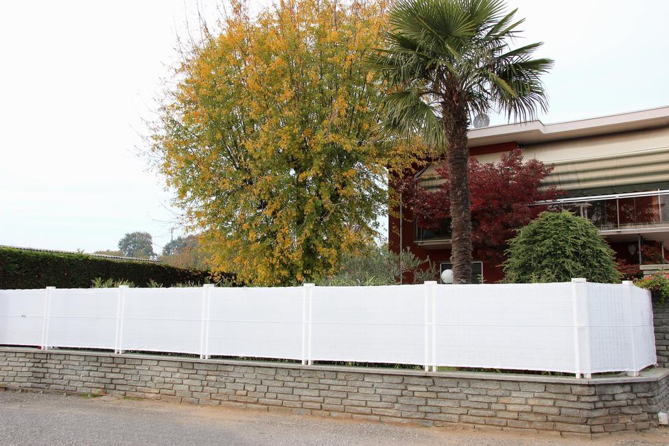 Soleado White Luminous and elegant woven shading net