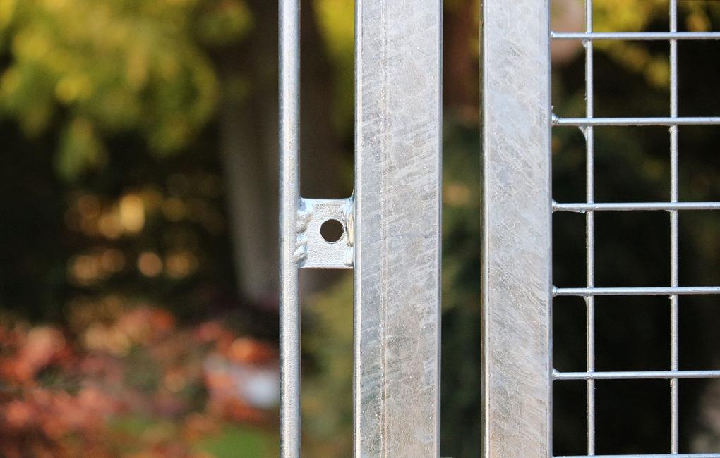 Dual swing driveway galvanized Standard Gate Gate for sport facilities