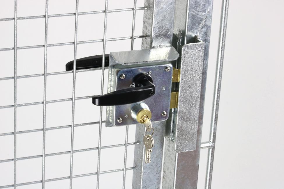 Dual swing driveway galvanized Standard Gate Gate for sport facilities