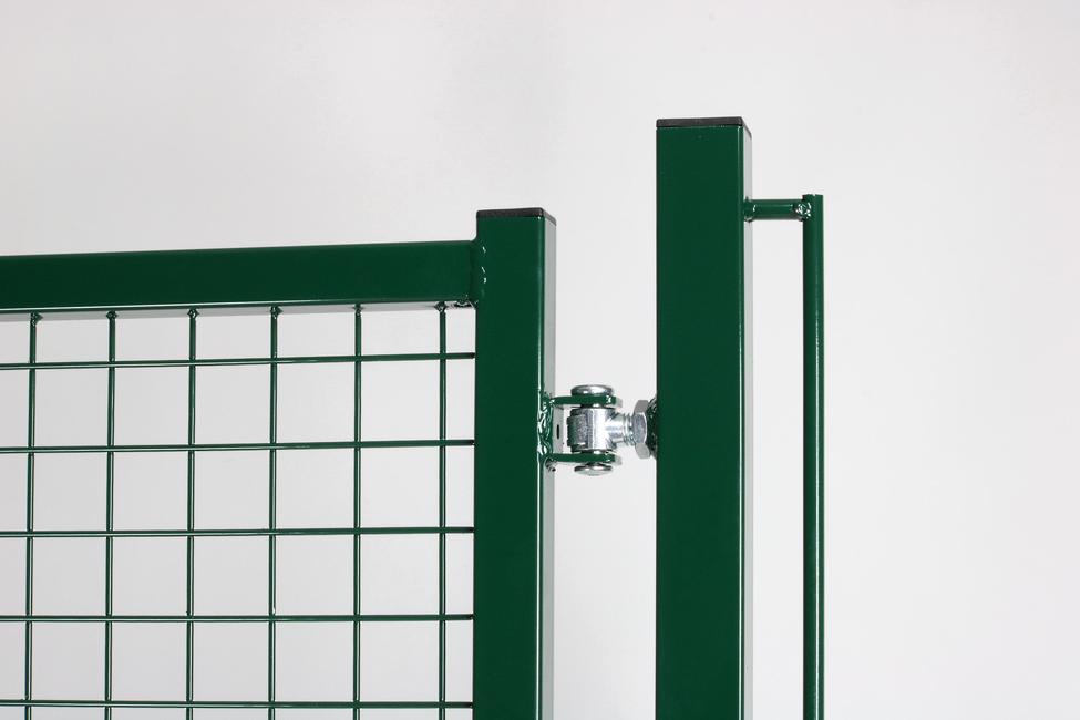 Single wing walkway Standard green gate The robust gate