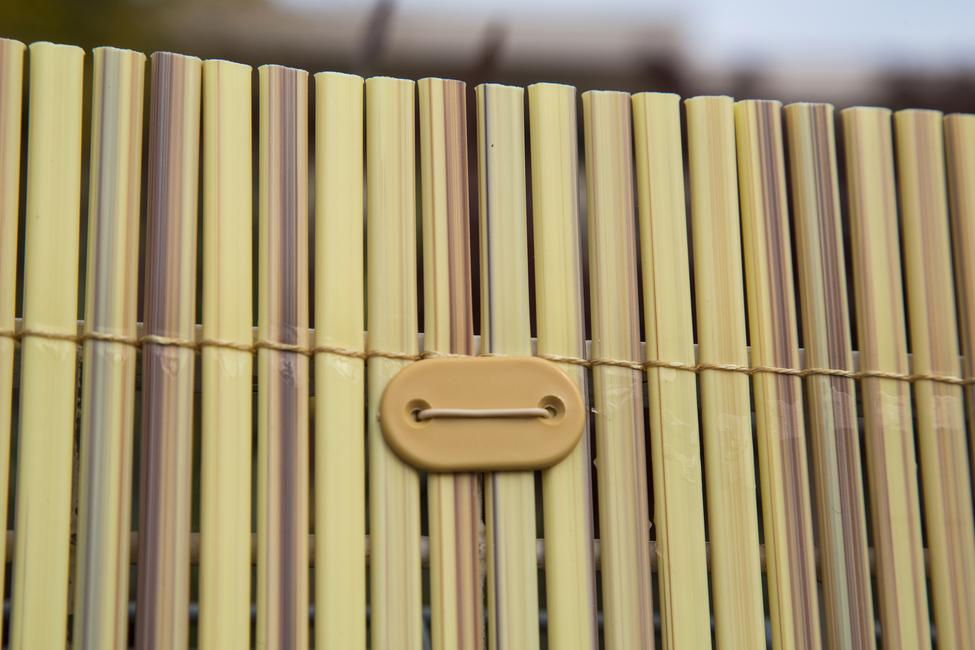 Synthetic cane screening beige ties Especially for cane screening