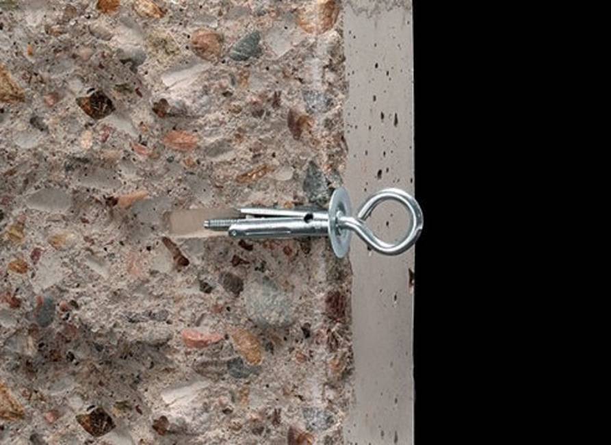 Tassello Casa in acciaio ad occhio chiuso Per recinzioni a muro