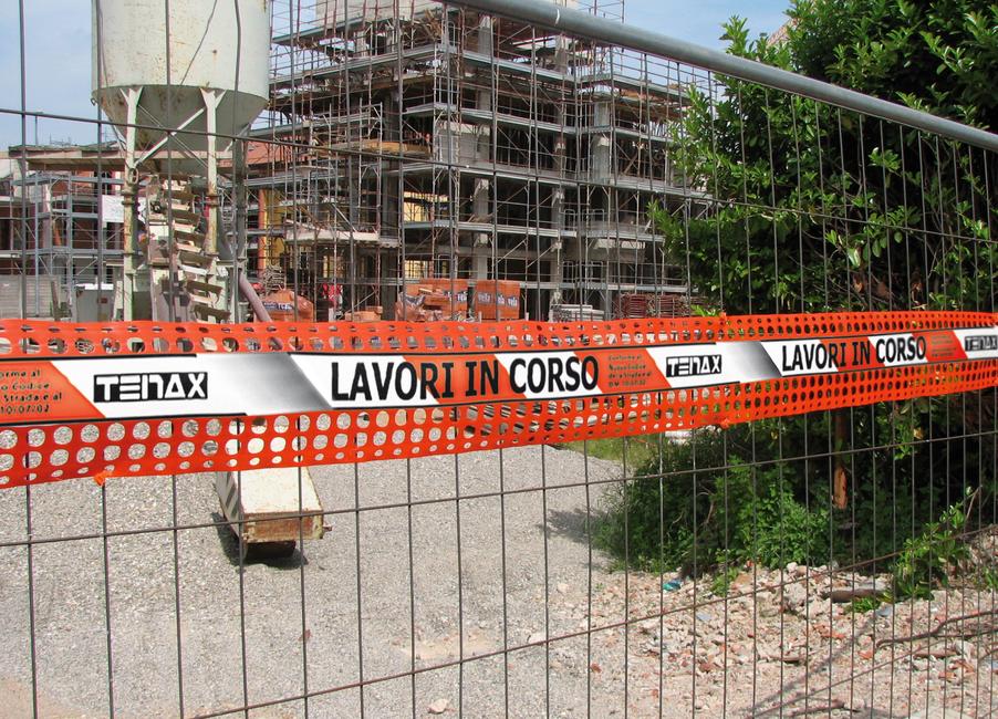 Traffic Nastro rinfrangente di segnalazione cantiere