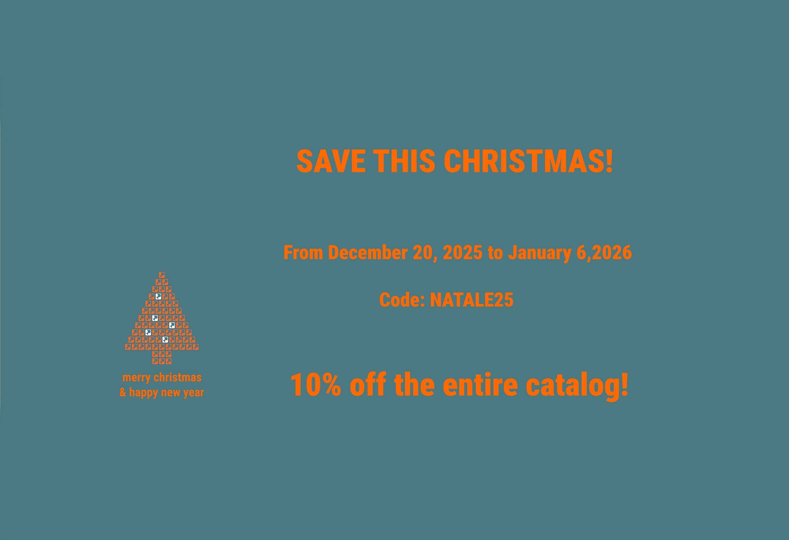 Order now, receive later and enjoy 10% off!