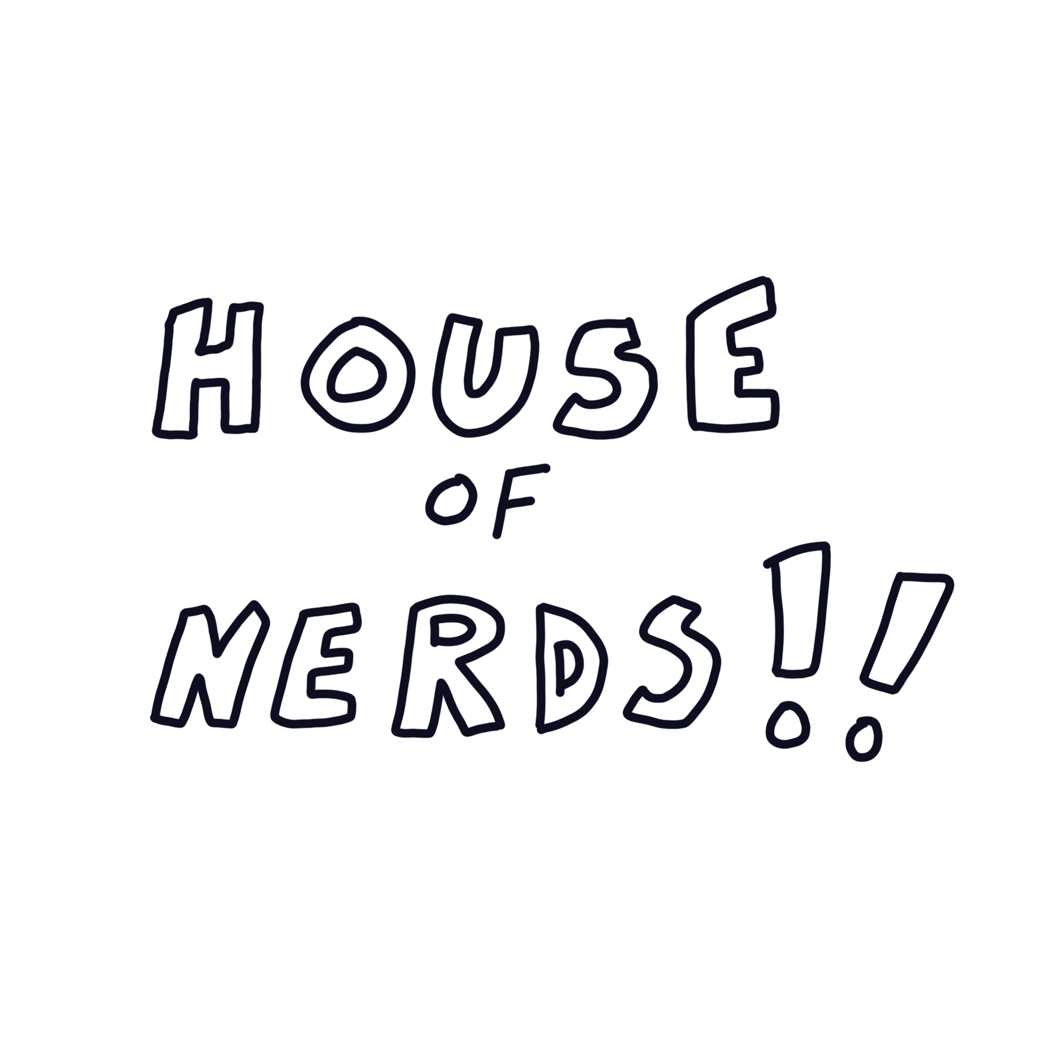 House of Nerds Svart