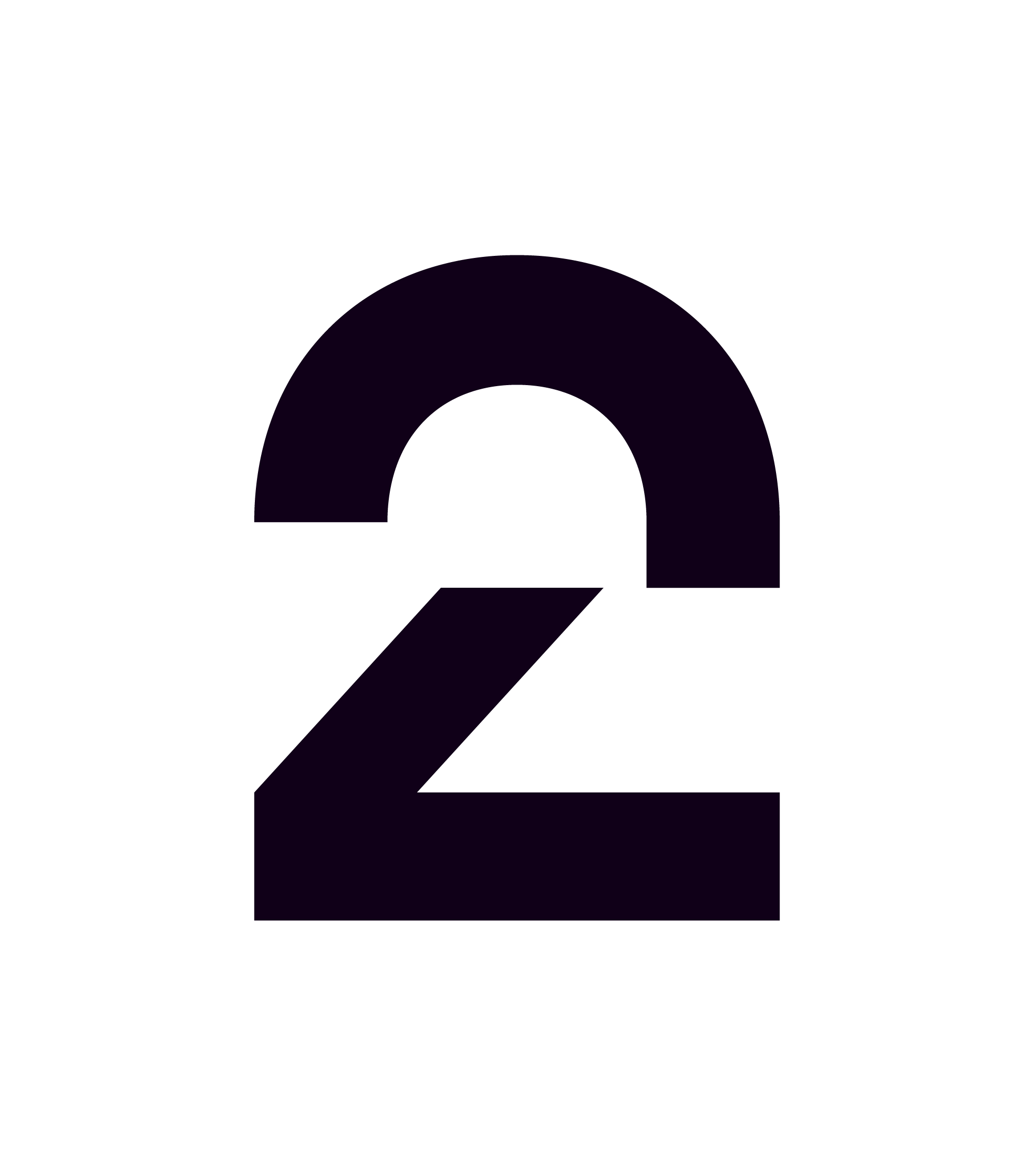 TV 2 logo mørk lilla