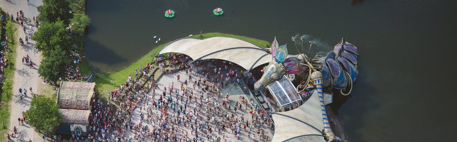 The backstage of Tomorrowland