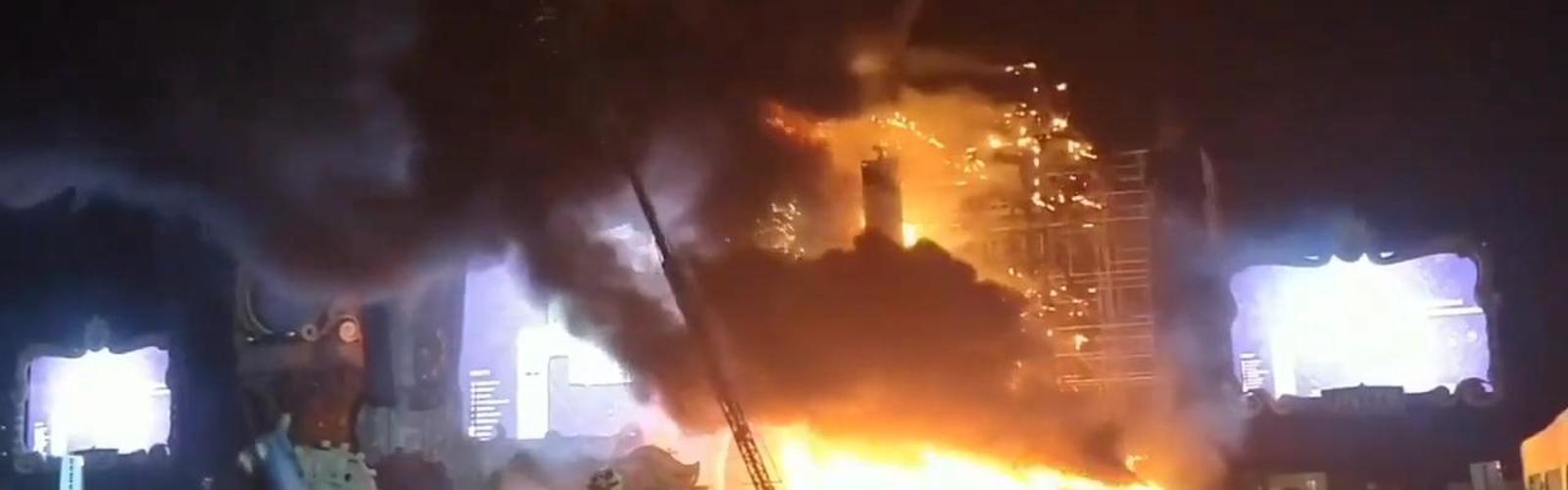 Tomorrowland Unite Barcelona evacuated after a fire breaks out (video)