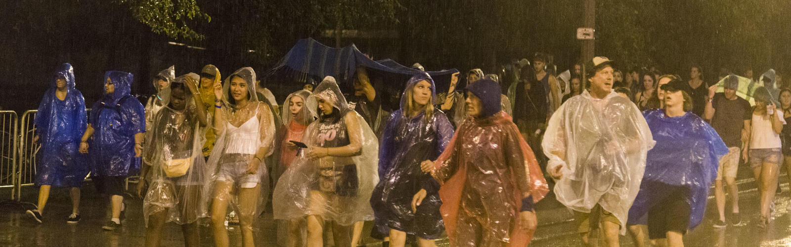 Lollapalooza evacuated due to severe bad weather