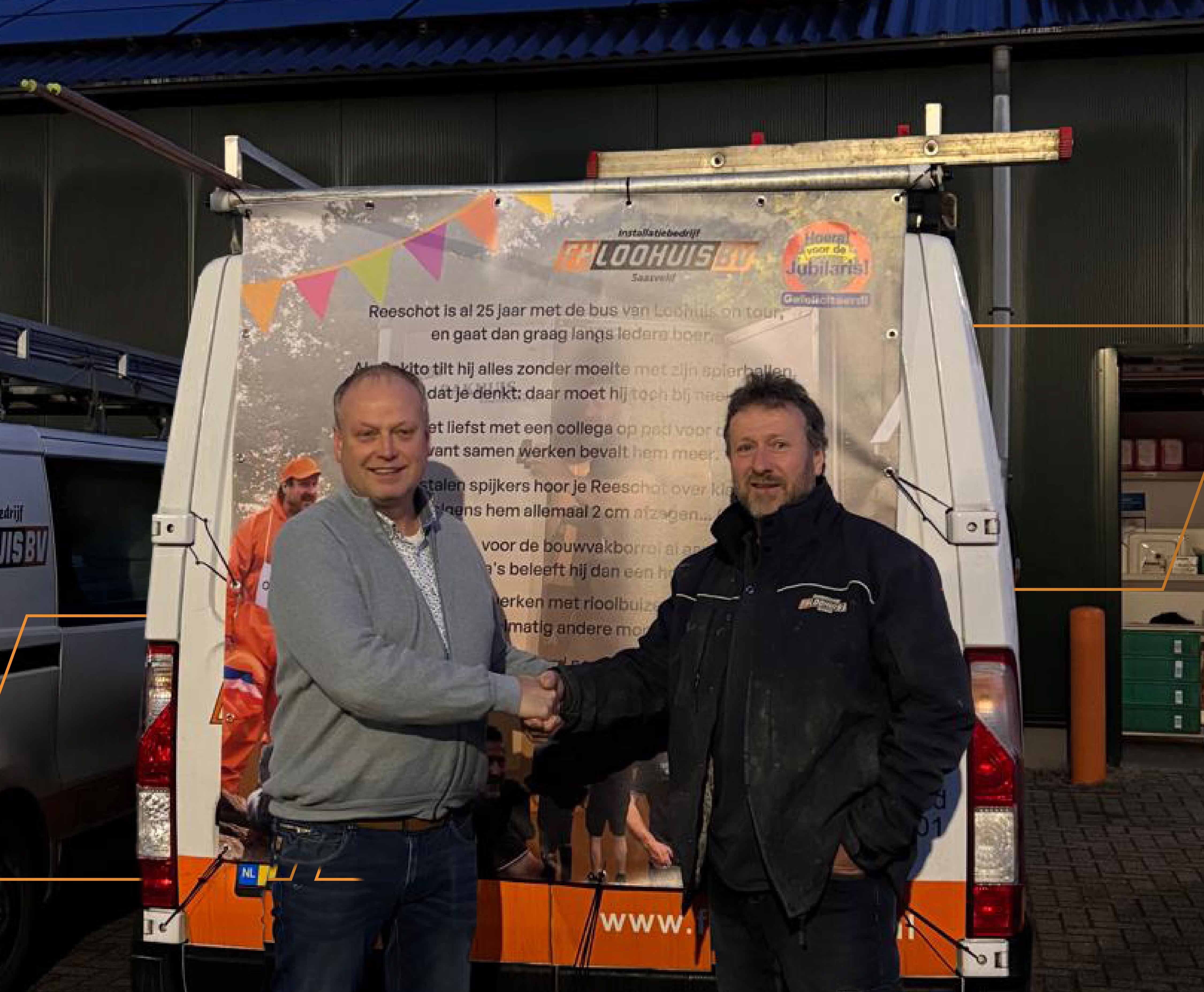 Image for Gerald Frongink 25 jaar in dienst! - FH Loohuis