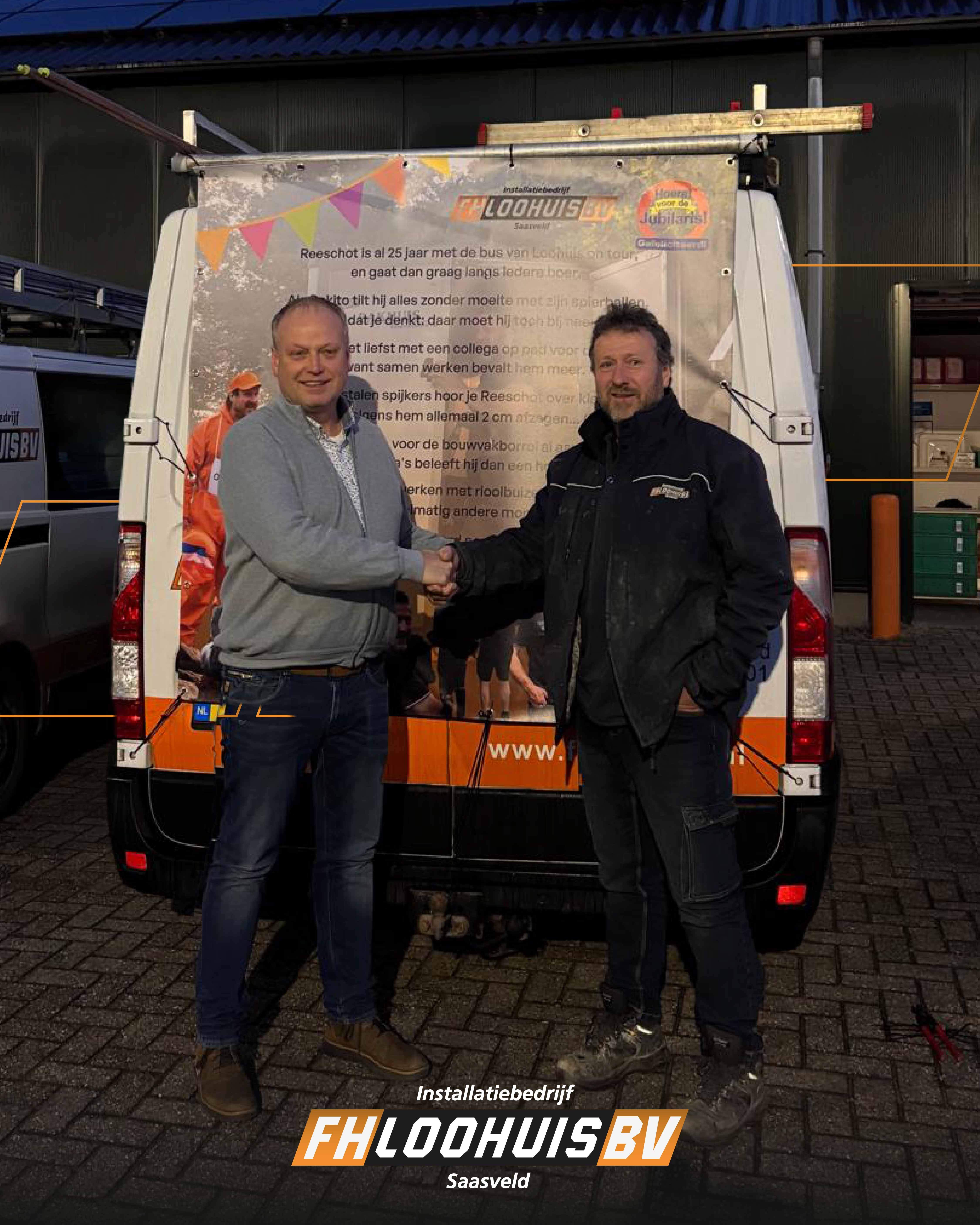 Image for Gerald Frongink 25 jaar in dienst! - Constructiewerken Twente