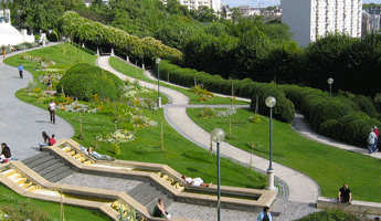 Parc de Belleville Parc de Belleville, arrondissement paris, paris arrondissement, arrondissements paris