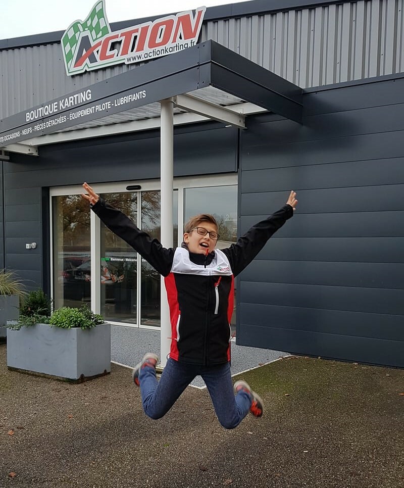 ARTHUR BARRIOT Vice-champion de France de Karting 2016