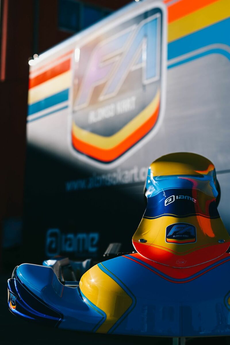 Le ch&acirc;ssis KR by Alonso Kart et les moteurs IAME