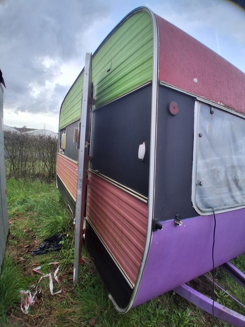 La caravane actuellement