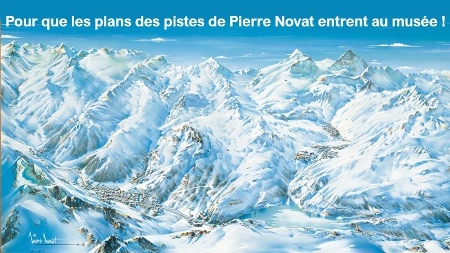 Pierre Novat au musée! : Les plans des pistes de Pierre Novat au musée!