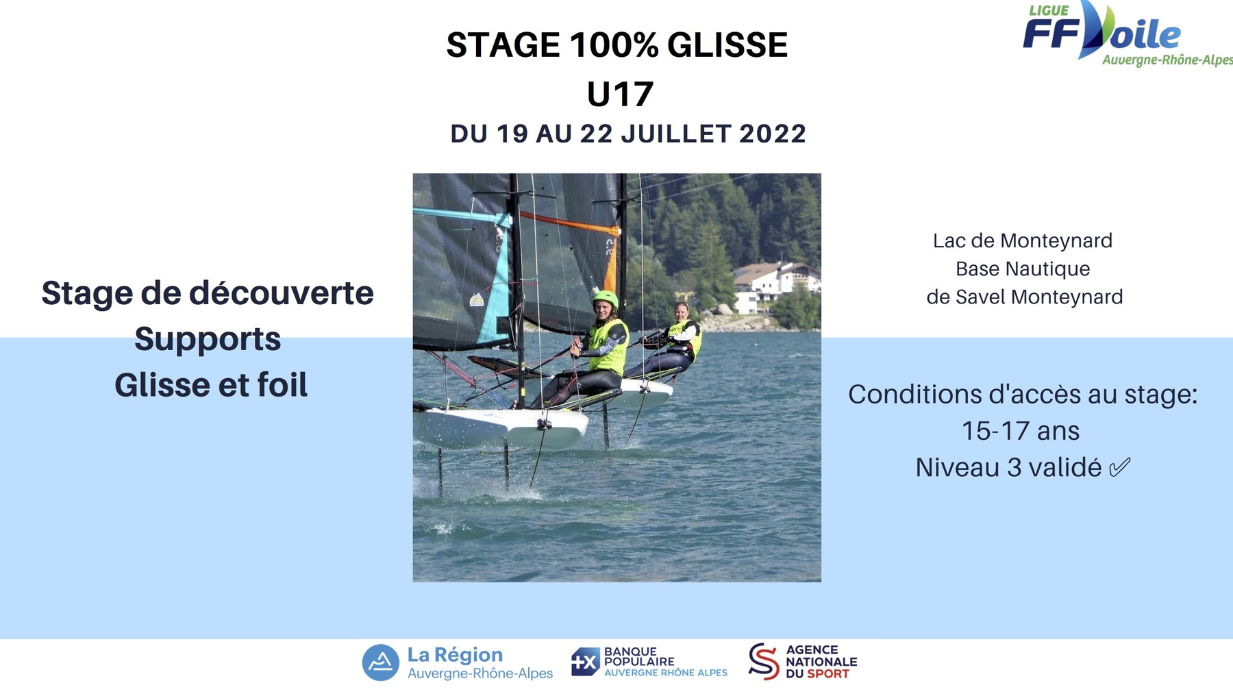 Stage 100% Glisse U17 : Si on passait la seconde ?