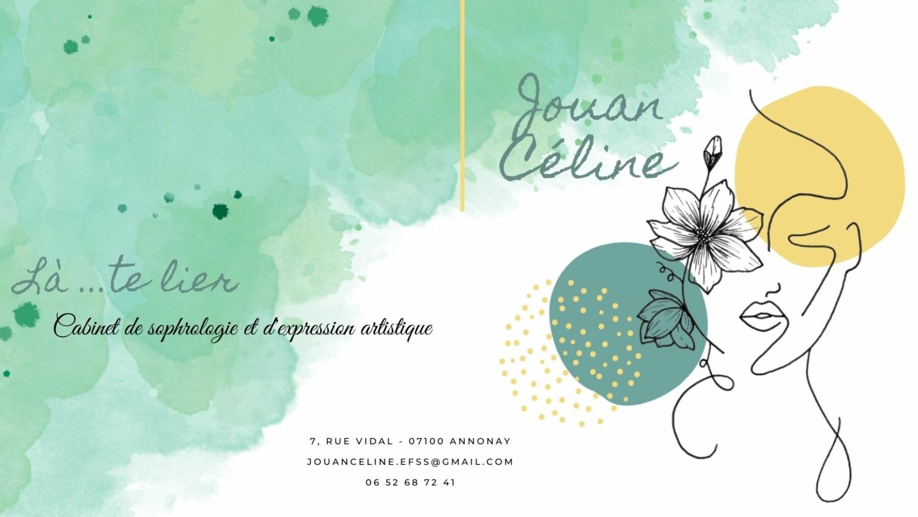 Sophrologie - Expression artistique : Création de Là te lier, lieu pour un retour à soi