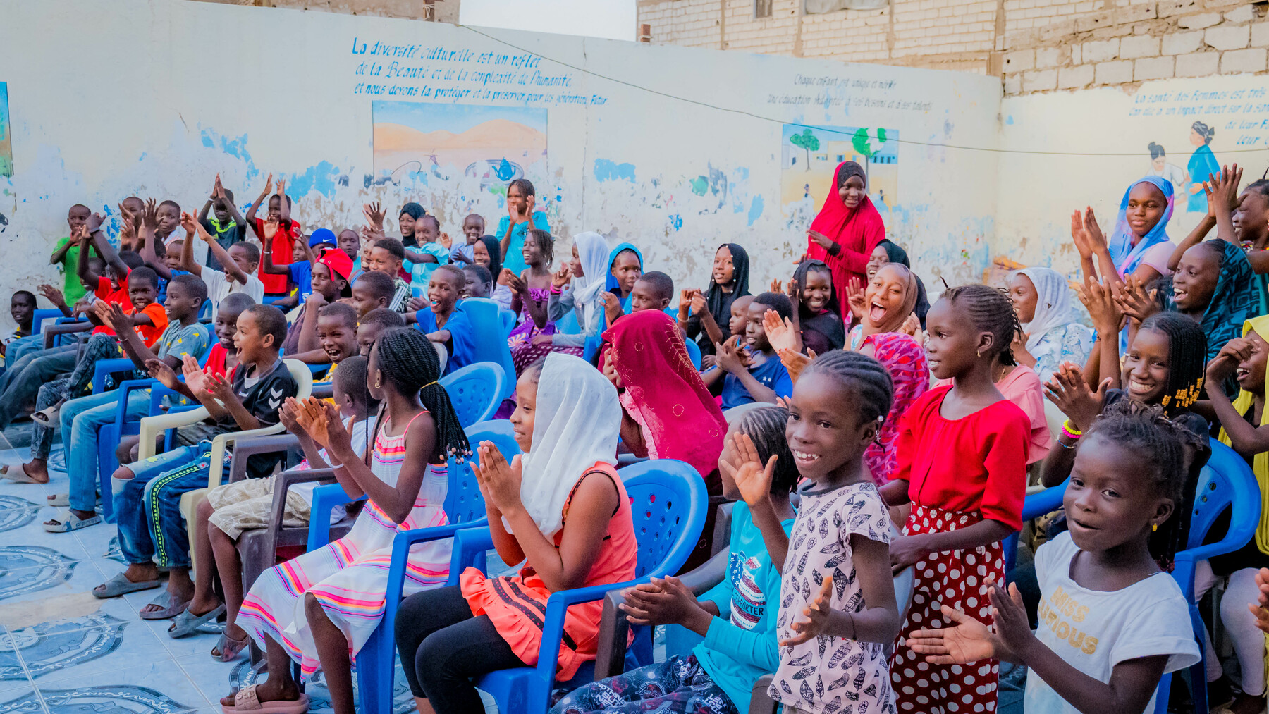 Mission Mauritanie2 : Une bibliothèque : Offrir un lieu de lecture aux enfants