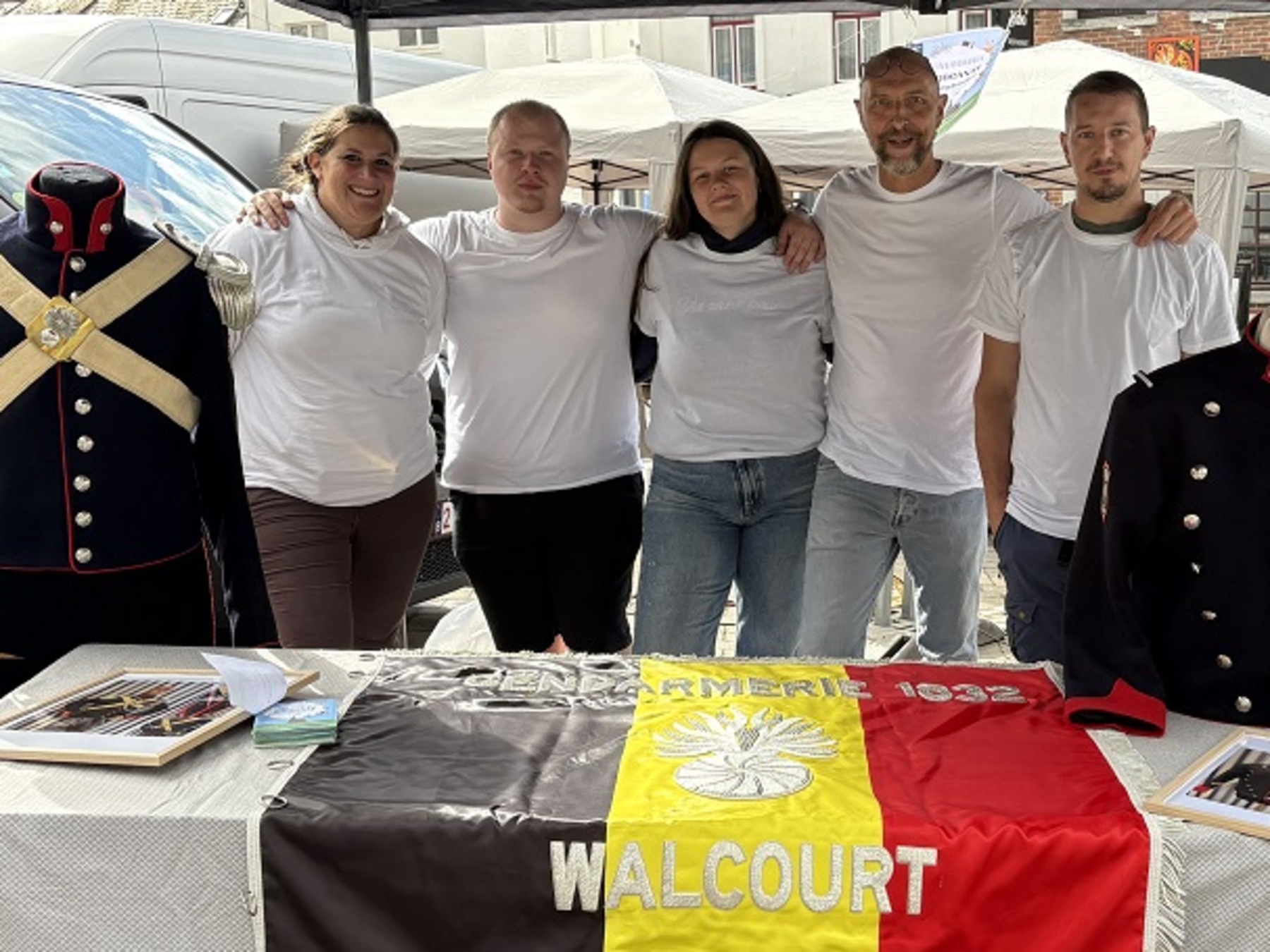 Compagnie gendarmerie belge Walcourt : Oeuvrez à la création d'un groupe historique belge