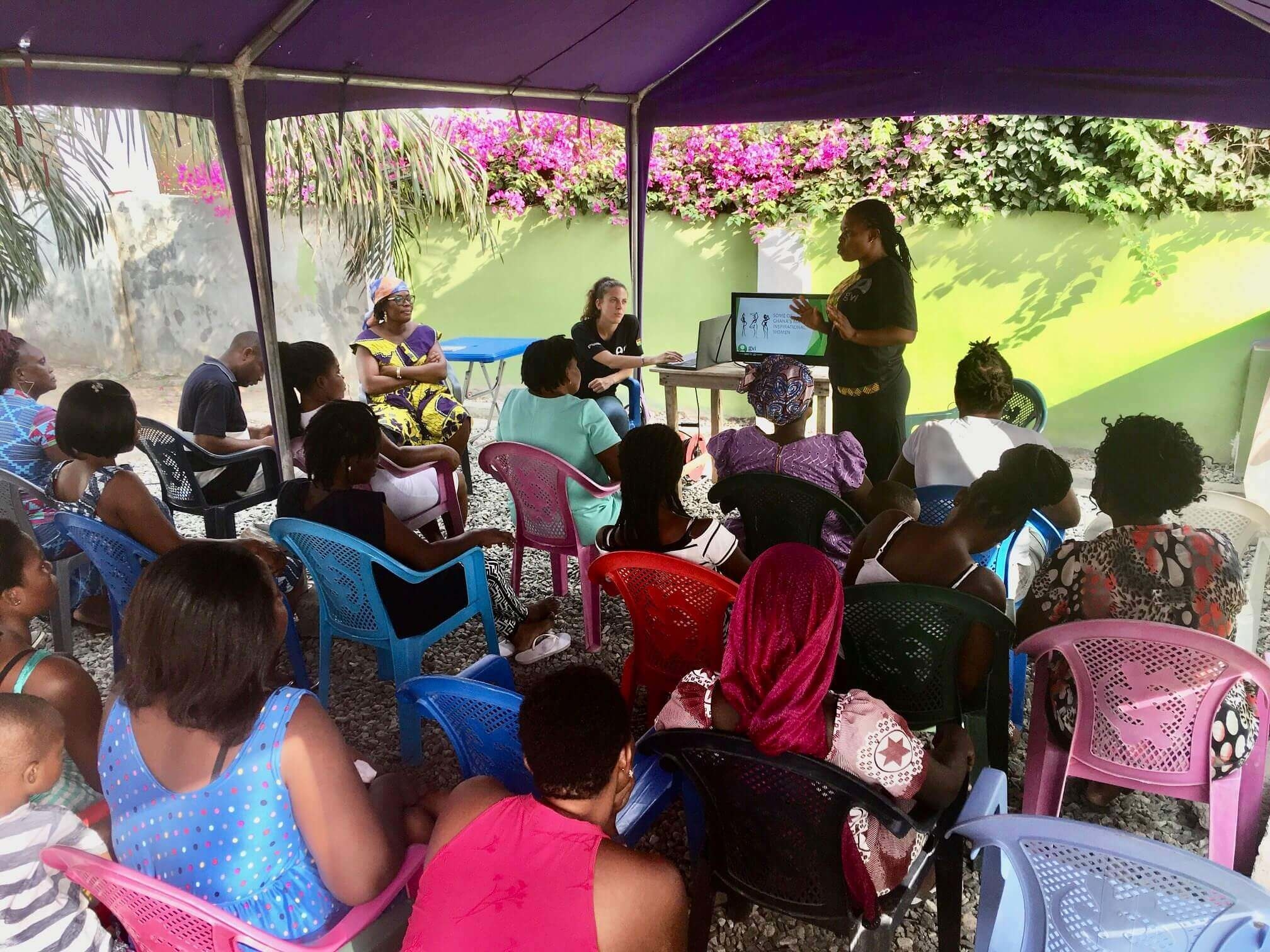 المساواة بين الجنسين والصحة العامة والرعاية الاجتماعية في غانا
