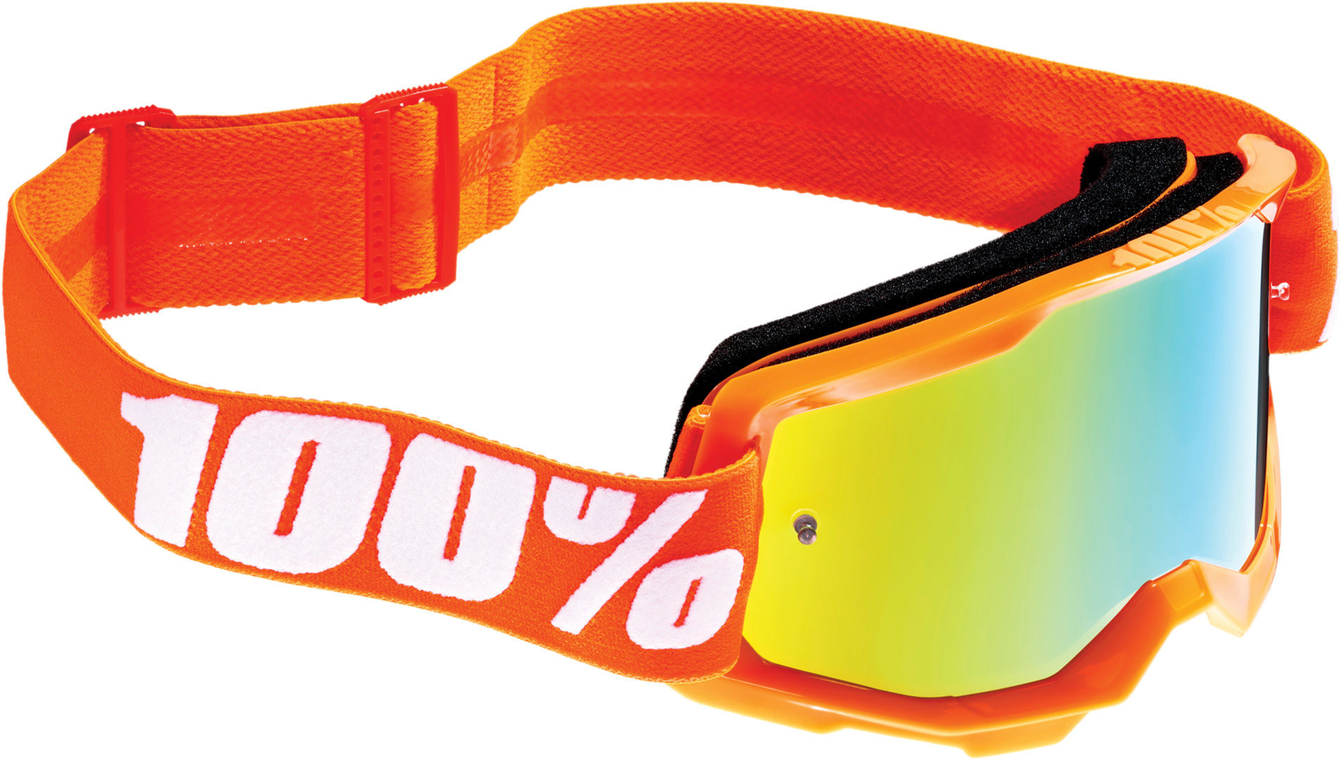 Goggle Strata 2 Junior Orange - Mirror Gold – Bild 2
