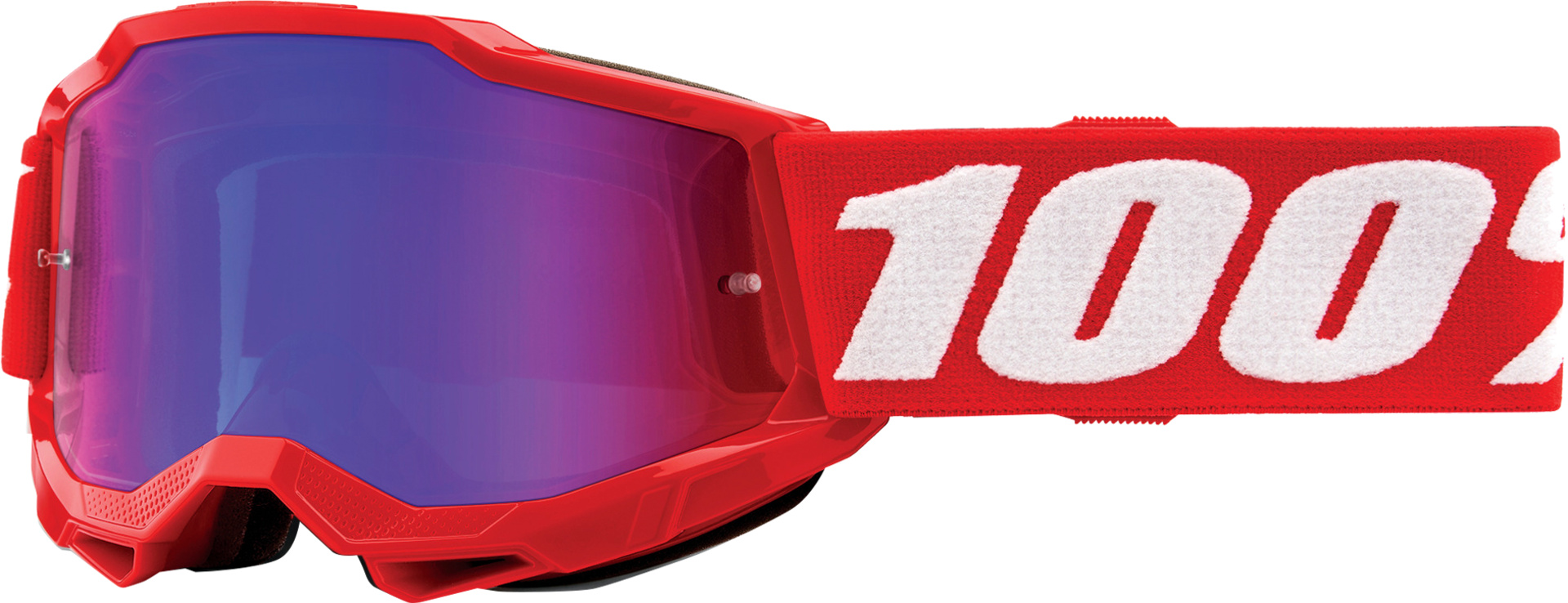 Goggle Accuri 2 Junior Neon-Red - Mirror Red-Blue