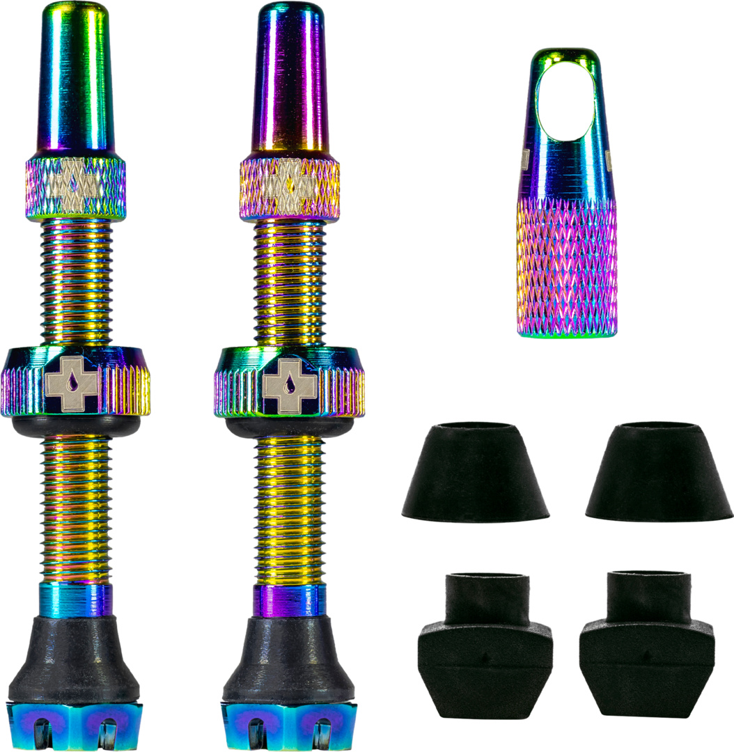 V2 Tubeless Valve Kit 44mm/iridescent