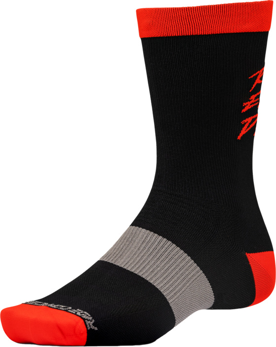 Ride Every Day Synthetic Chausettes noir-rouge