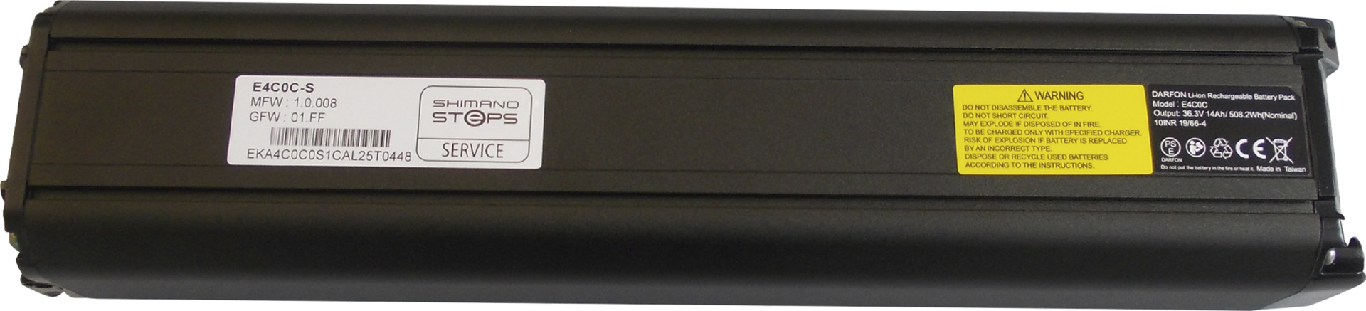 Darfon Batterie 36V, 14Ah, 508.2Wh