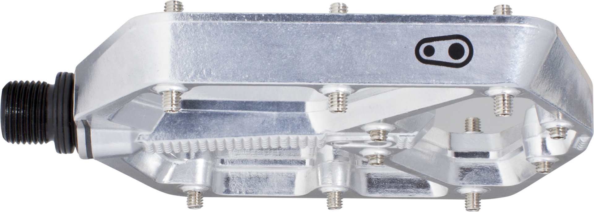 Pedal Stamp 7 large high polish silber – Bild 2