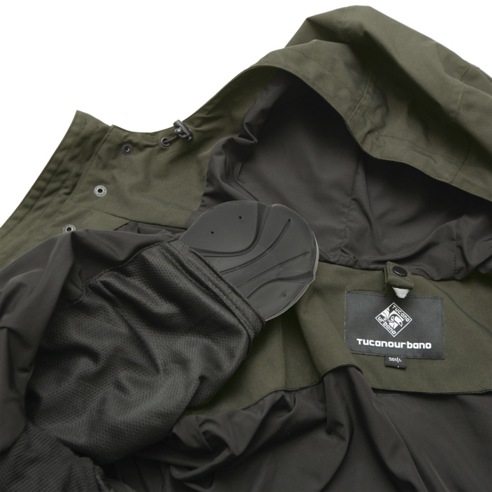 Magic Parka 2 in 1 Herren militärgrün