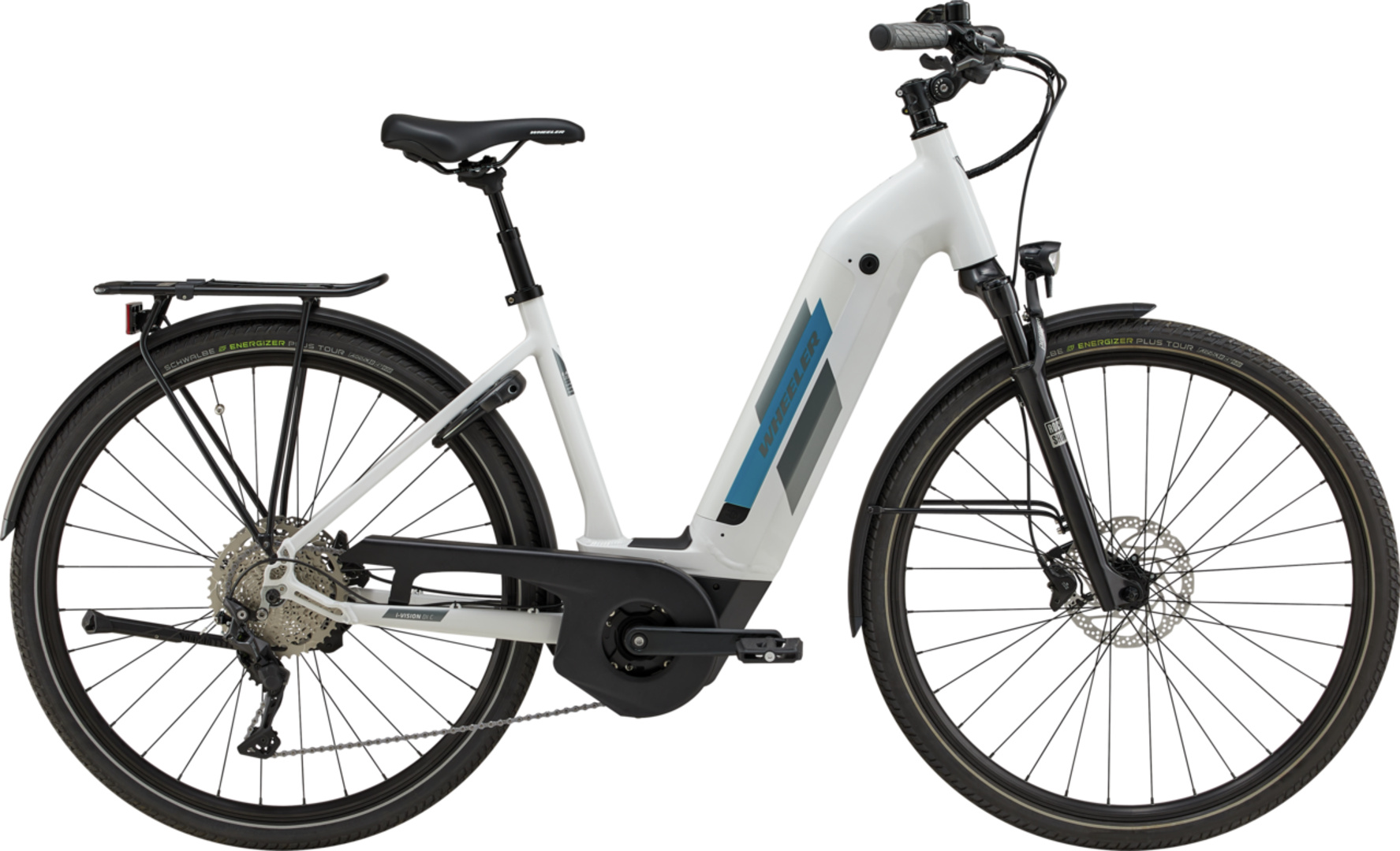 Wheeler i-VISION DI C white/turkis