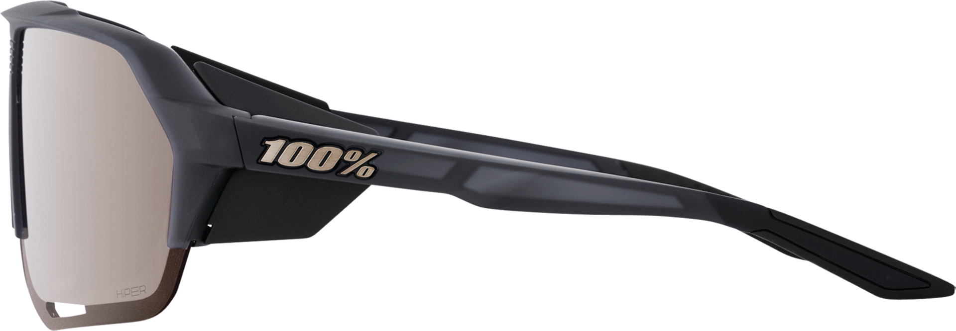 Brille Norvik Soft Tact Crystal Black-HiPER Crimson Silver Mirror Lens – Bild 4