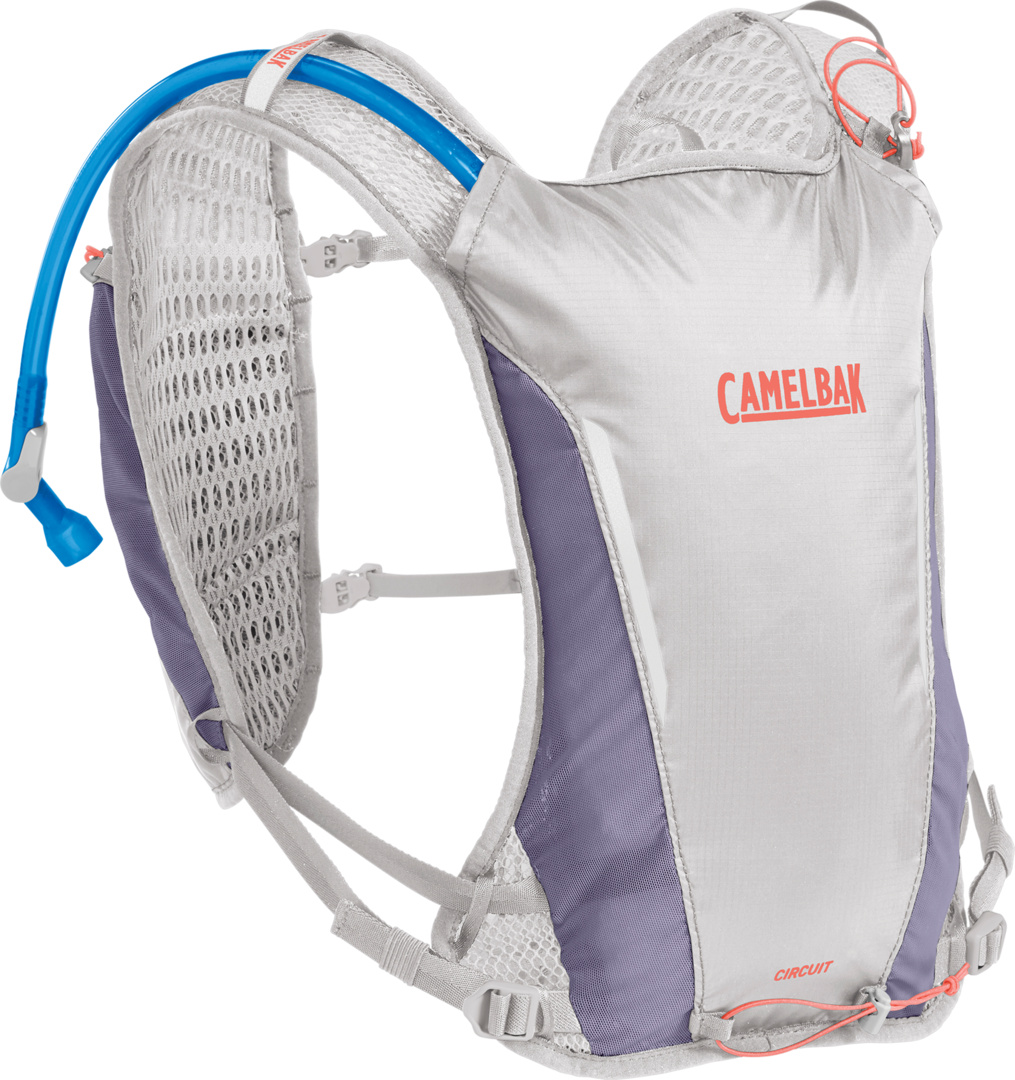 Womens Circuit Run Vest silver dusk